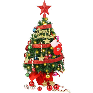 The Holiday Aisle® Christmas Tree with 300 LED Lights - Includes a