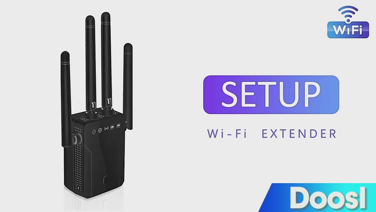  WiFi Extender, WiFi Signal Booster Up to 3000sq.ft and