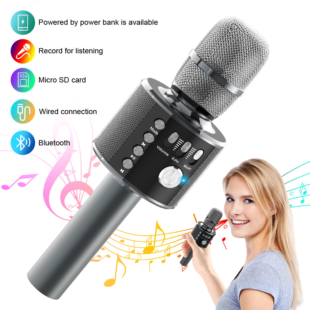 Wireless Microphon Bluetooth Karaoke