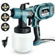 eTopeak Paint Sprayer, 850W Electric HVLP Spray Gun, Airless Paint Gun with 800ml Container for Home and Outdoors, Painting Projects