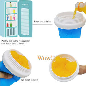 Slushy Maker Cup, Cooseas DIY Slushie Maker Cup