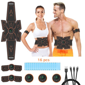 Mens and Womens Muscle Toner Abs Stimulator Abdominal Toning Belt Slimming  Belt