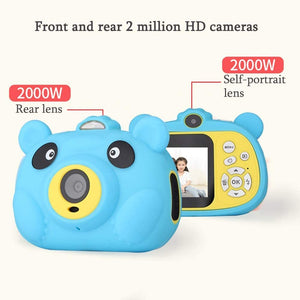 Kids Digital Camera, 20MP Toy Camera with 32GB TF Card and Lanyard, Dual Cameras, Auto Focus, 2" IPS Screen, Support MP3/MP4, Christmas Birthday Gifts for Boys and Girls Age 3-8, Blue