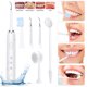 Ifanze Dental Calculus Remover, Electric Tartar Remover Oral Care Teeth Cleaner for Teeth Ultrasonic Teeth Cleaning Kit with Face Brush