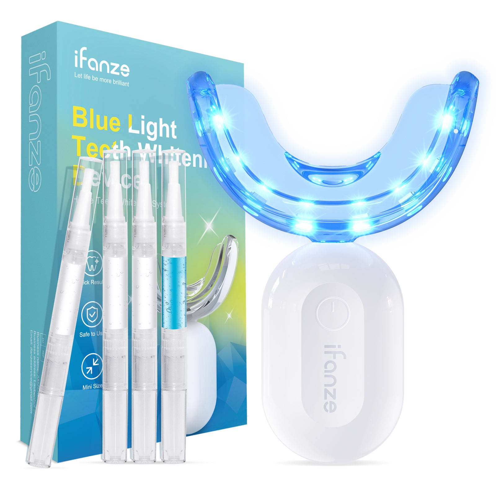 iFanze Blue Light Teeth Whitening Device