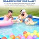 Inflatable Kiddie Thicker Swimming Pool for Kids Family Outdoor Fun Water Toys Ball Pool for Children 3 Layer