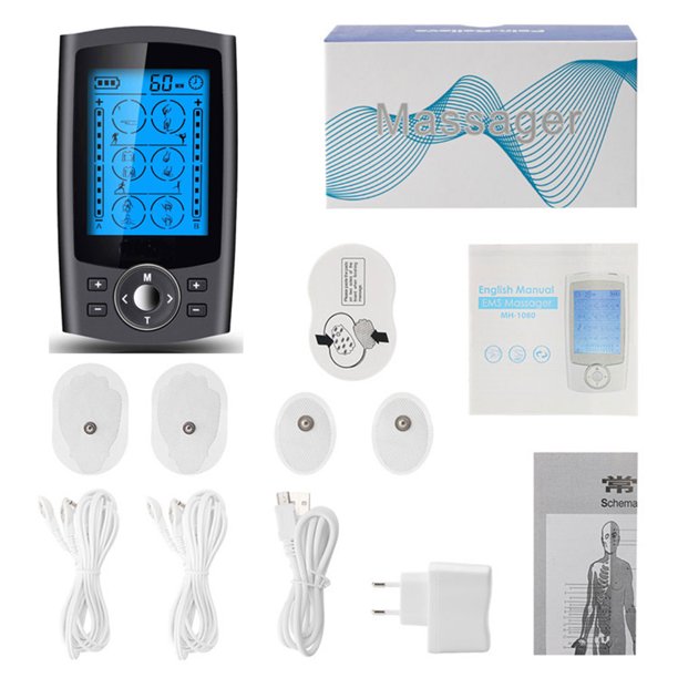 ifanze TENS Unit Rechargeable Muscle Stimulator EMS Dual Channel
