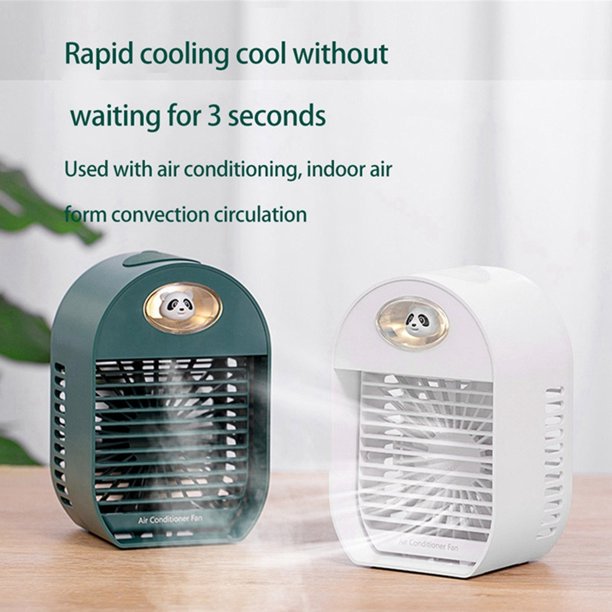 Air Circulation Water Cooling Fan Portable Desktop Spray Humidification Fan Home Office Air Cooler