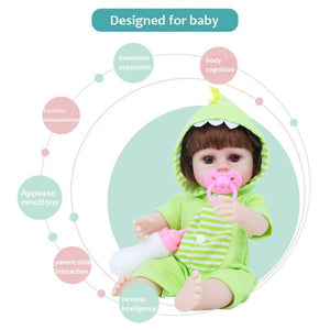 JoRocks Reborn Baby Dolls, 22 inches Realistic Newborn Soft Baby Dolls Toy for Kids Age 3+