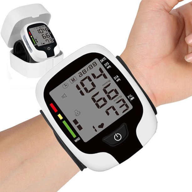 Wrist Blood Pressure Monitor, Professional Cordless Automatic