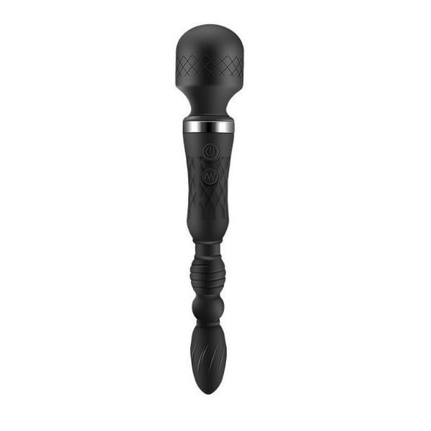 G-spot Vibrator for Woman, 10 Modes Double Heads Vibrating Wand Anal Plug Vibrator Masturbation Adult Sex Toys