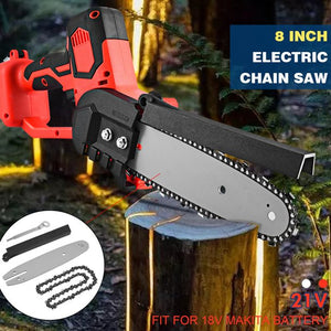 Mini Rechargeable Cordless Electric Cutting Saw Chainsaw Battery Wood Cutter  Saw