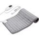 Heating Pad, Vinmall Electric Heating Pad For Back Pain, 6 Temperature Options, 4 Temperature Settings-Auto Shut Off, Moist Heating Pad For Pain And Cramps, 23.6 X 11.8(Silver Gray),J01
