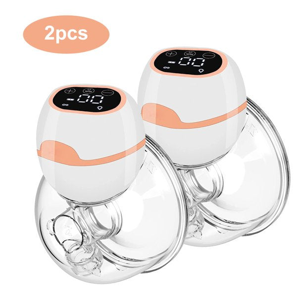 Wearable Breast Pump Hands Free, iFanze Portable Wireless Electric Breast  Pump with 3 Modes 27 Levels Silicone Breastfeeding Breastpump Worn in-Bra,  Low Noise and Painless with Massage 24mm 