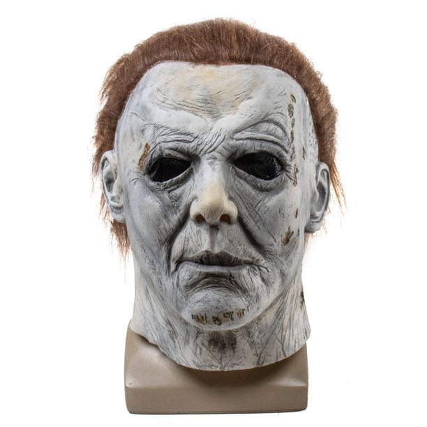 Melliful Halloween Myers Mask Mask, Horror Michael Myers Killer Mask Cosplay Horror Latex Costume Party Halloween