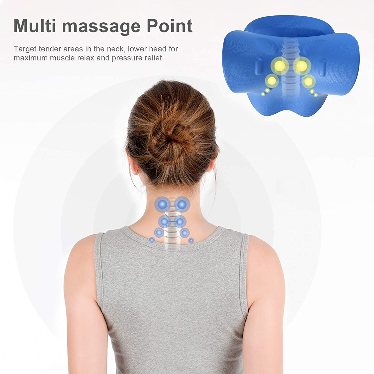 Max Neck Massager - Cervical Care -Best neck and shoulder massager
