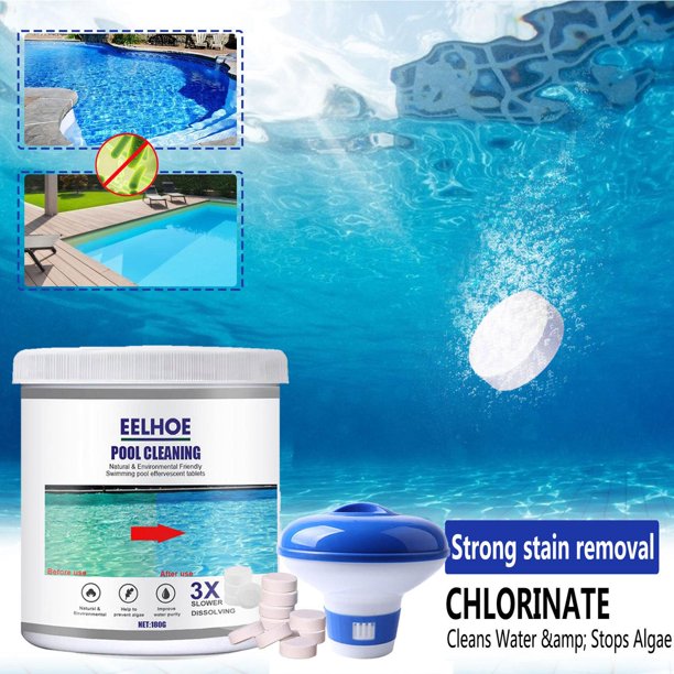 Vinsic Chlorine Tablets for Pool Cleaning 180 Pcs