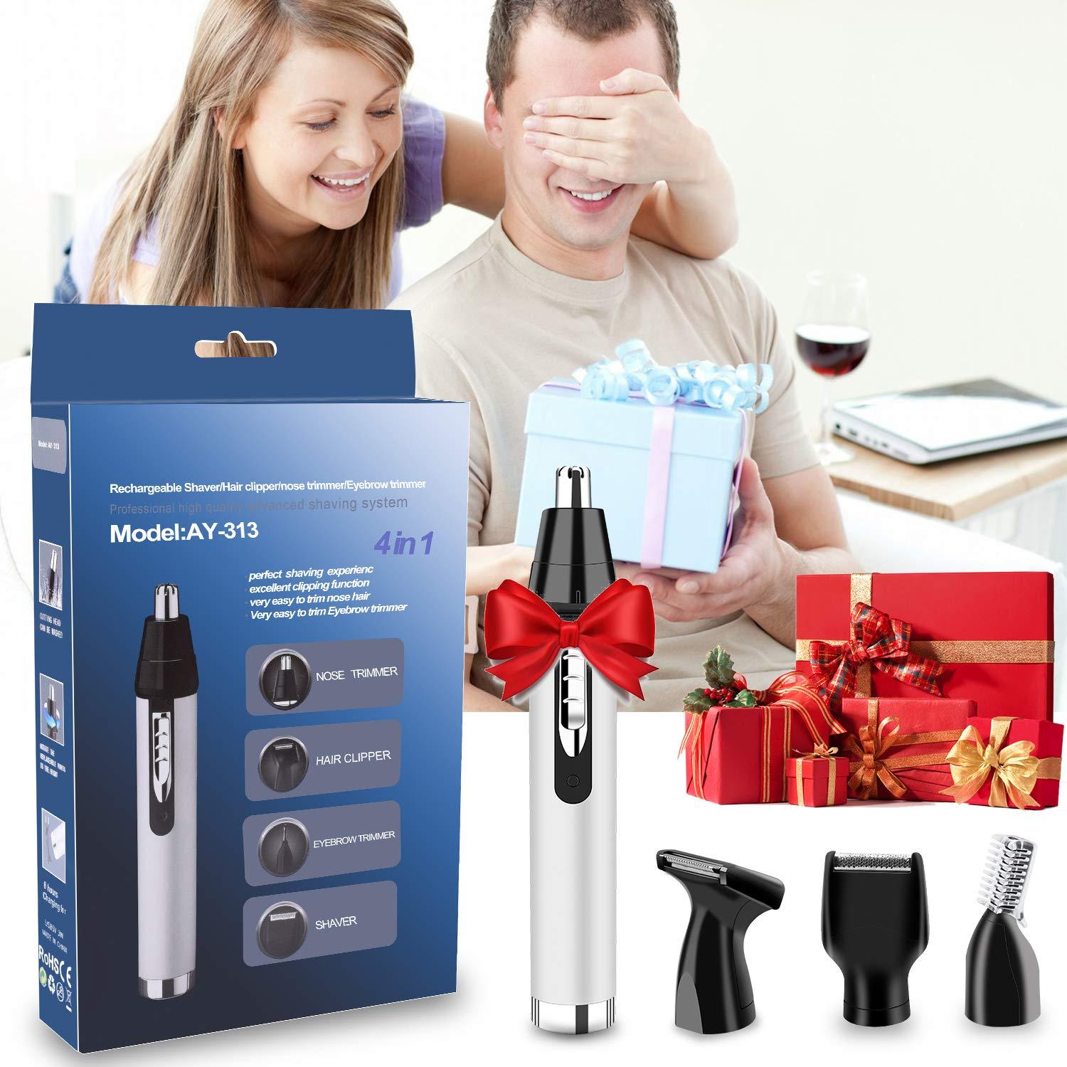 Ear and Nose Hair Trimmer for Men