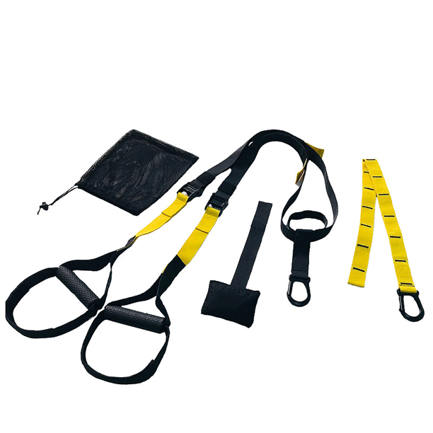 Bodyweight Resistance Straps Training Kit,Suspension Fitness Strap Trainer,Fitness Resistance Trainer,Resistance Band for Full Body Strength,ALL-IN-ONE Suspension Fitness Training Home Gym