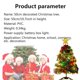Vinmall 50cm Prelit Artificial Christmas Tree with Lights for Decor
