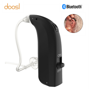 Doosl Digital Hearing Amplifiers Personal Sound Amplifiers Rechargeable Personal Sound Enhancer with Volume Control Noise Reduction for Adults and Seniors