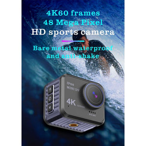 Doosl Action Camera 4K Ultra HD Underwater Camera 170 Degree Wide Angle Waterproof Camera