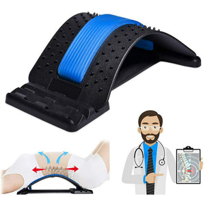 Back Stretcher, Arched Lumbar Back Stretcher for Pain Relief, Lower Back Stretcher, Multi-Level Lumbar Back Device, Spine Deck Back Stretcher for Sciatica Herniated Disc Scoliosis Spinal Stenosis