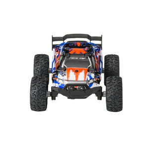 Mini RC Car, Off Road Monster Truck, 1:32 Scale Toy Car, Rechargeable Remote Control Car, High Speed 2WD Electric Vehicle with 2.4 GHz Radio Controller, Translucent Body Lighting, Gift Toy for Kids