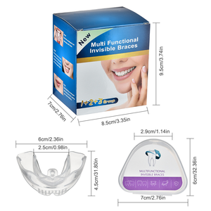 Mouth Guard for Grinding Teeth, 3 Stages Dental Guard, Comfortable Custom Mold for Clenching, Bruxism, Whitening Tray & Sports Guard(3 Pack)