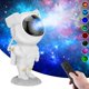 Star Projector Night Lights, Tiktok Astronaut Galaxy Nebula Ceiling Led Light Projector with Timer and Remote Starry Lamp for Children and Adults