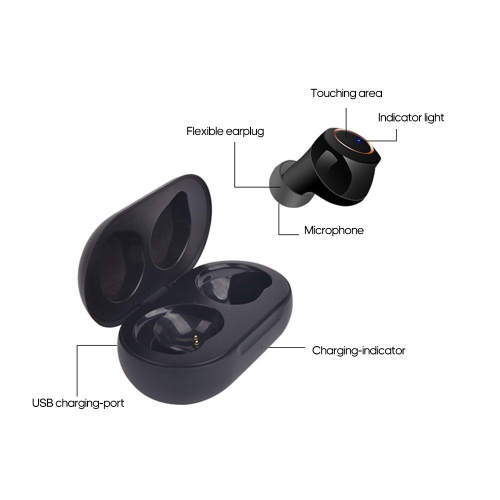 Hearing Aid for Ears BTE Ear Assist Device,Suitable For Any Ear Shaped,Volume Control,Adjustable Sound Hearing Amplifier for Elderly Hearing Loss,with Noise Cancelling
