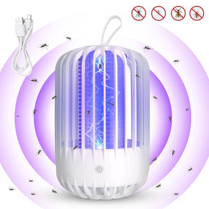 Bug Zapper Outdoor, JoRocks Mosquito Zapper for Outdoor and Indoor, Cordless Electric Mosquito Repellent Insect Killer for Home,Kitchen, Patio