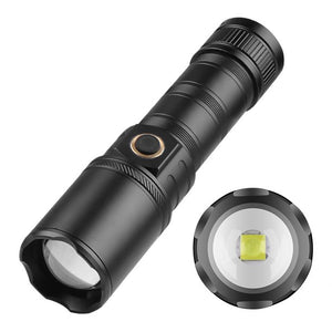 Rechargeable Flashlight High Lumens,90000 Lumens Super Bright Magnetic Flashlight,Waterproof, 3 Modes,ifanze Pocket Tactical Flashlights for Outdoor Camping Emergency