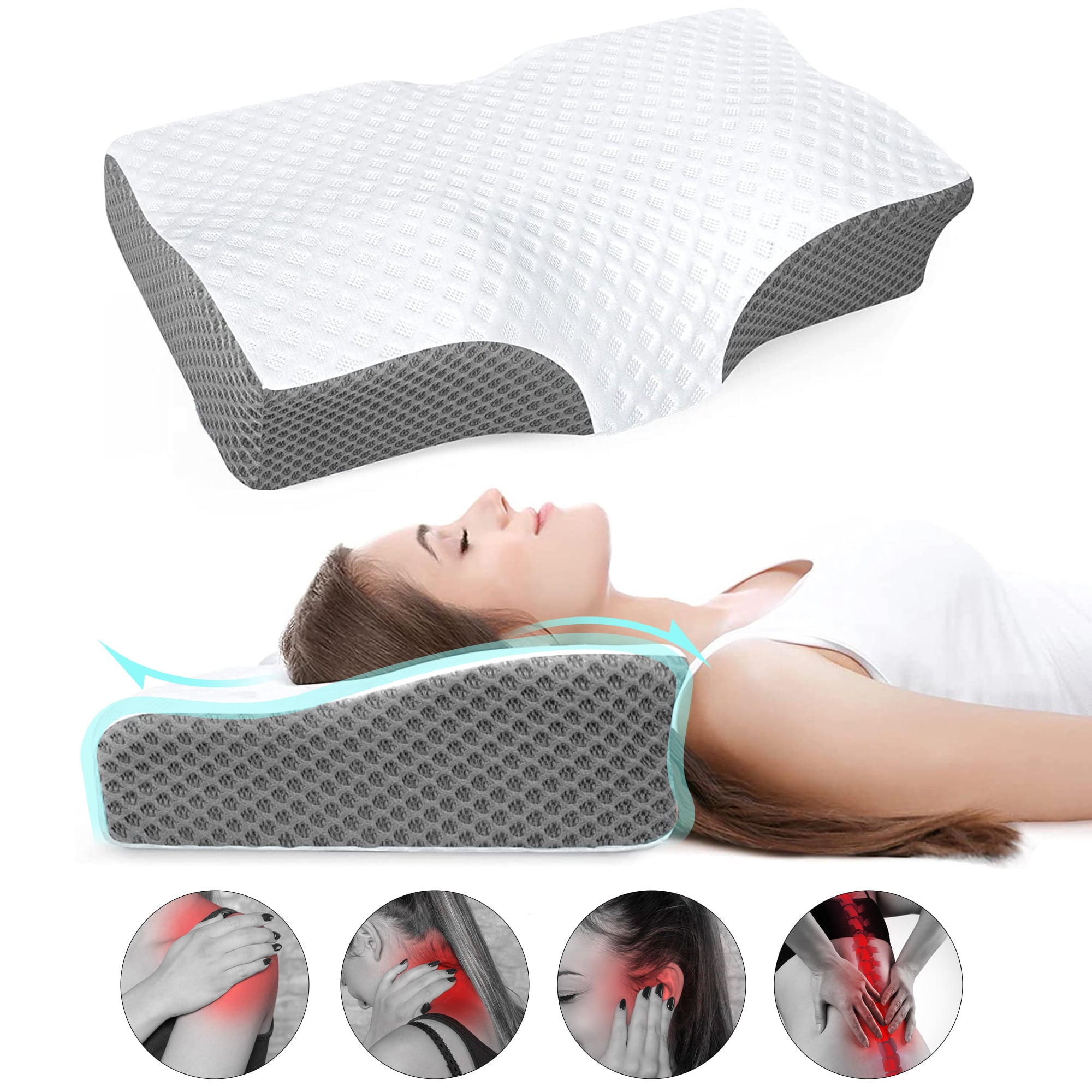 The Neck Relief Ergonomic Cervical Pillow