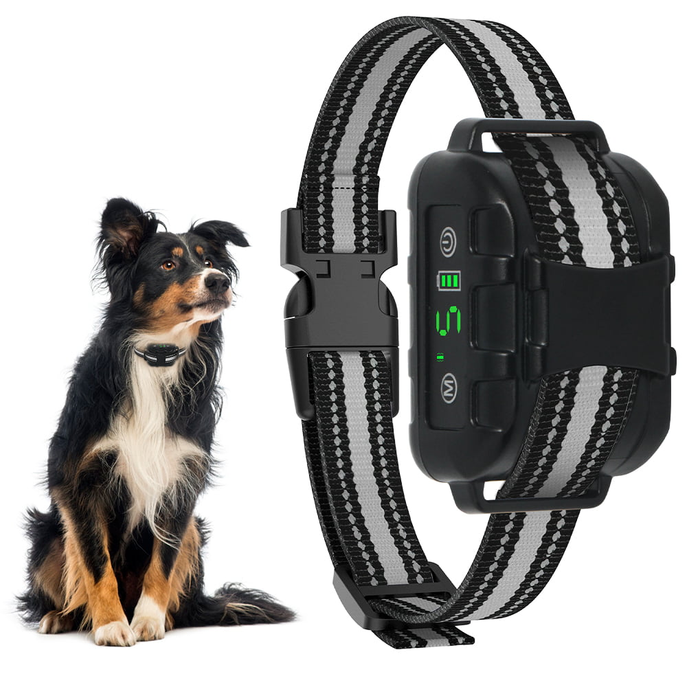 IFANZE Bark Collar with Beep Vibration and Shock for Small Medium Large Dogs Anti Barking Device Rechargeable, Automatic Bark Collar