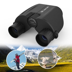 Binoculars For Adults And Kids, Beenate 10x25 Compact Binoculars Lightweight with Low Light Night Vision, Small Binoculars For Bird watchTravel Sightseeing Hunting and Outdoor Sports Games,J77