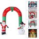 8 Foot Christmas Inflatable Arch for Christmas Indoor Outdoor Decorations