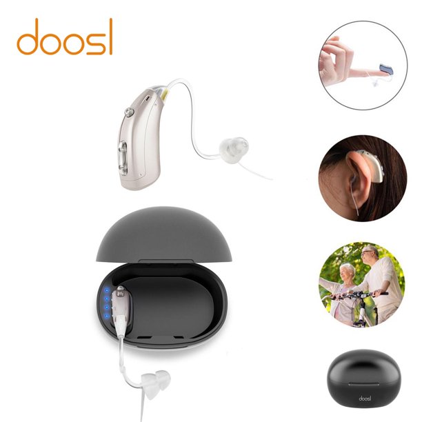 Doosl Hearing Aids for Ears,Rechargeable Hearing Aids For Seniors,Audio Sound Amplrifie For Ears Devices With Volume Control for Both ears