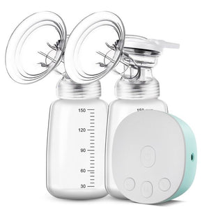 eTopeak Electric Breast Pump, Hands-Free Breastpump with LCD Display, Portable Breastfeeding Pump Battery Powered, 2 Modes & 9 Levels Rechargeable Milk Pump