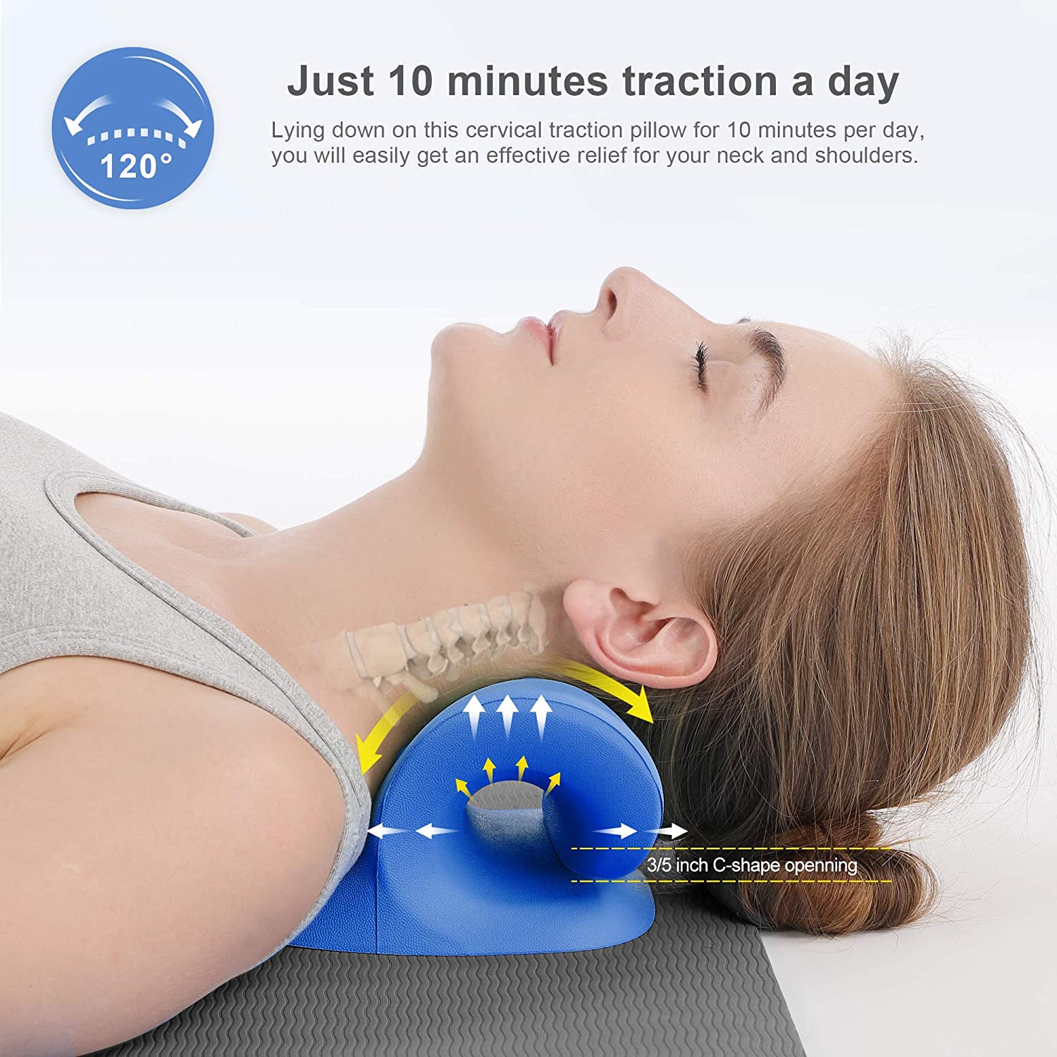 Neck Traction Pillow - Cervical Traction Pillow
