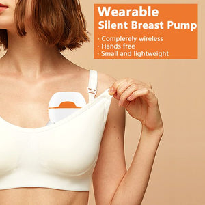 LCD Wireless Wearable Bra Breast Pump Hands Free Electric Smart