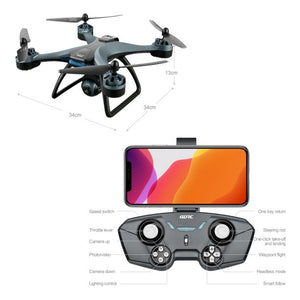 Mini Foldable Drone with HD Camera FPV Wifi RC Quadcopter, Voice Control, Gesture Control