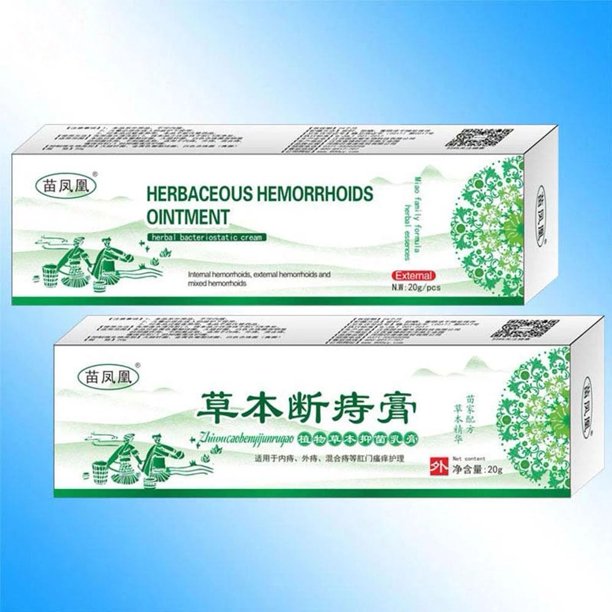 2PCS Hemorrhoidal Pain Relief, Natural Herbal Hemorrhoid
