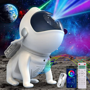 Star Projector, Astronaut Nebula Galaxy Projector Night Light with Remote Control Timing and 360°Rotation Magnetic Head for Baby Children Kids Girls Boys Bedroom Gifts