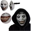 Creepy Halloween Mask - Smiling Demons, Evil Cosplay Scary Halloween Costume Party Props The Evil Cosplay Props