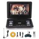 Doosl Portable DVD Player with 10.2" HD Swivel Screen for Car Black