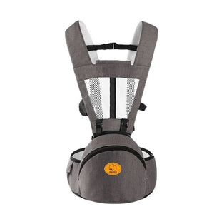Baby Carrier With Hip Seat and Shoulder Strap For Age 0-36 Months