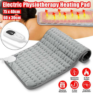 Tens Unit Muscle Stimulator Device With King Size Heating Pads 6 Heat  Settings Pain Reliever Combo Set