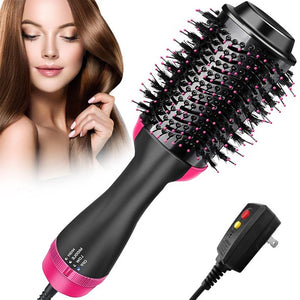 Xpreen Hair Dryer Brush , Hot Air Brush with ION Generator and Ceramic Coating for Fast Drying, Hair Styler with Salon Diffuser Results, Perfect One Step Hair Dryer and Volumizer for All Hair Types