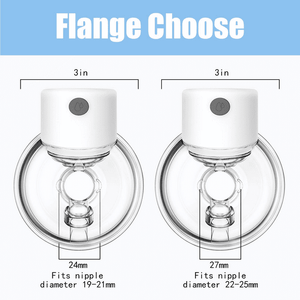 Hands Free Breast Pump Electric iFanze Wearable Breastfeeding Pump, 2 Modes & 9 Levels, Spill-Proof Pain Free Quiet Milk Extractor, 24mm, Double